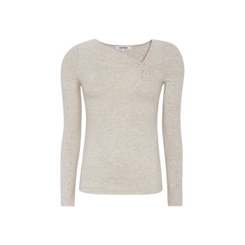 Roman Twist Top Arctic Wolf Melange | Soft Rebels