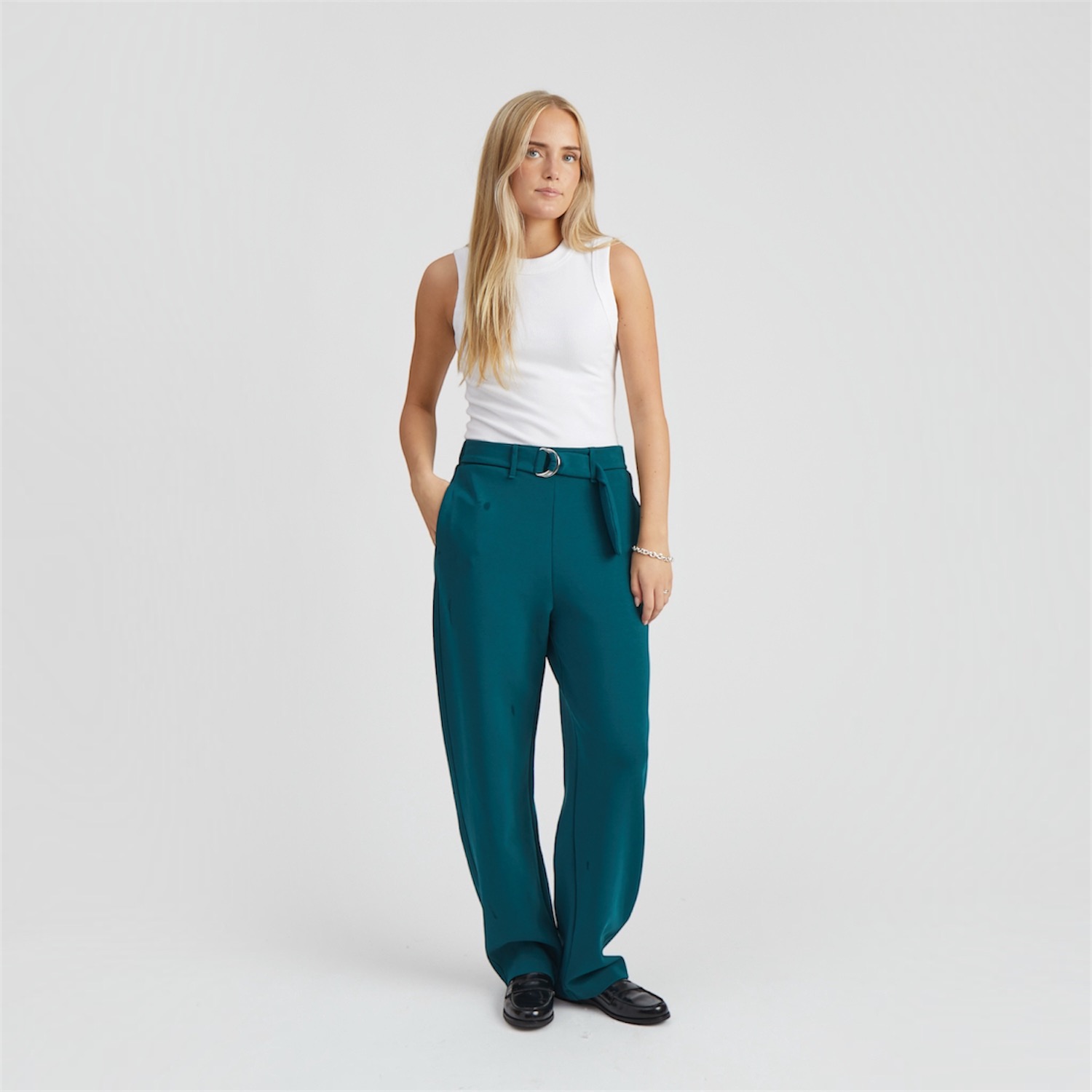 Raylene Sweat Pant Dark Sea | Peppercorn