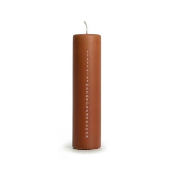Chestnut Adventkaars | Rustik Lys