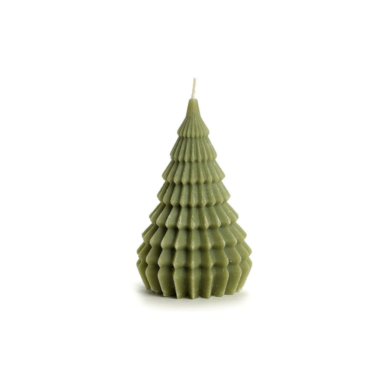 Olive Cutie Xmas Tree Kaars | Rustik Lys